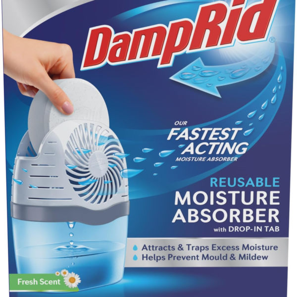 DampRid Fresh Scent Drop-In Tab Moisture Absorber Starter Kit
