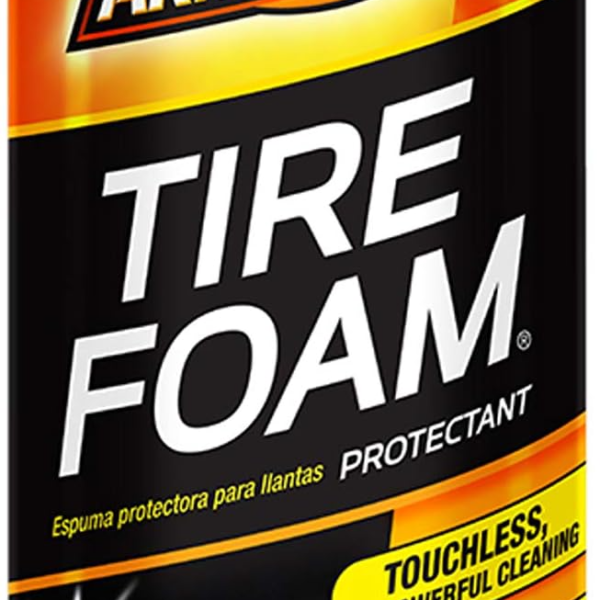 Armor All Tire Foam, Tire Cleaner Spray for Cars, Trucks, Motorcycles, 20 Oz Each, 1.25 Pound (Pack of 1)