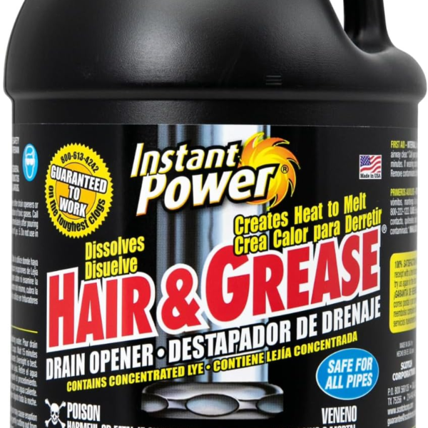 Instant Power Hair & Grease Drain Opener 2 L