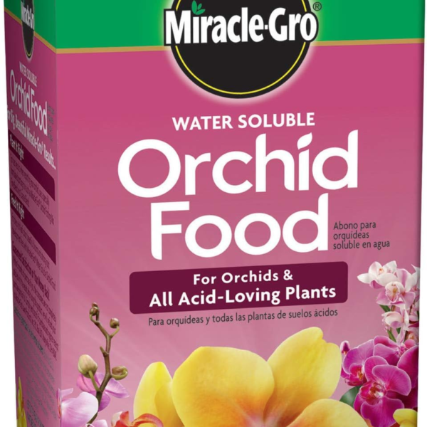 Miracle-Gro Water Soluble Orchid Food, Plant Fertilizer, 8 oz.